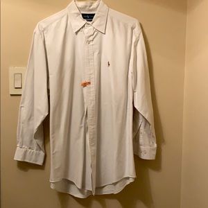 Ralph Lauren white button down shirt
